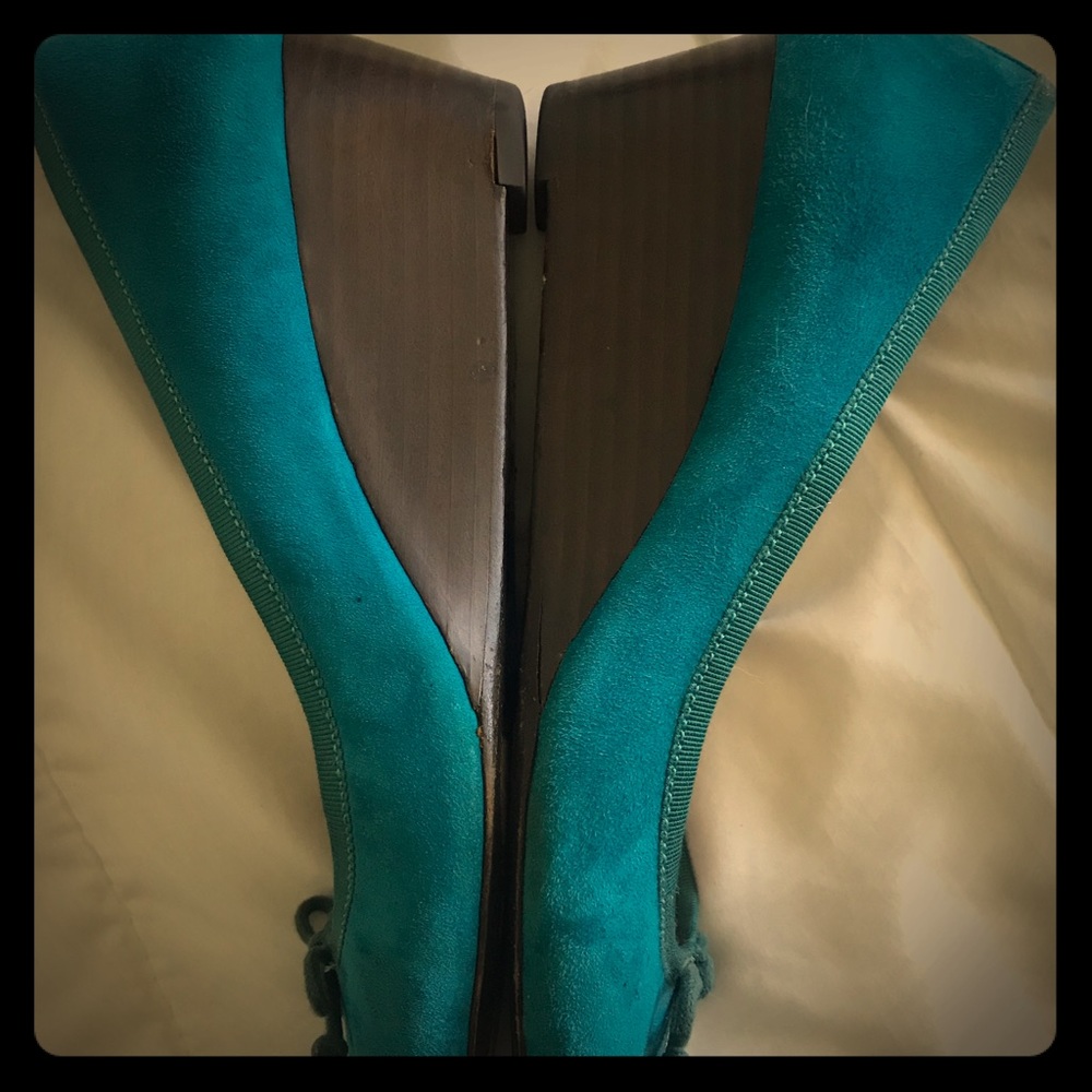 Tory Burch Turquoise Wedges